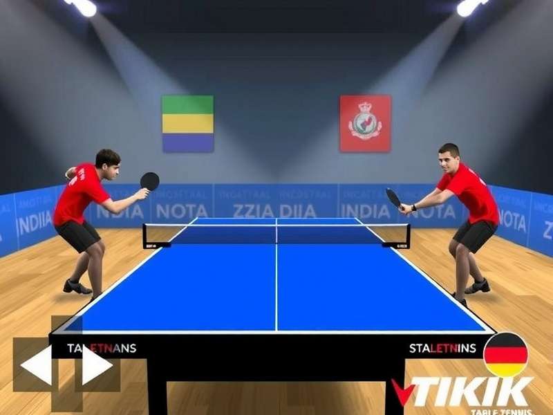 India Table Tennis Vanguards in Action India Table Tennis Vanguards Gameplay